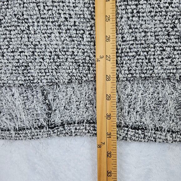 New Nine West Fuzzy Transitional Weather Tunic Top Dolman Sleeve Oversized Large - Picture 14 of 14